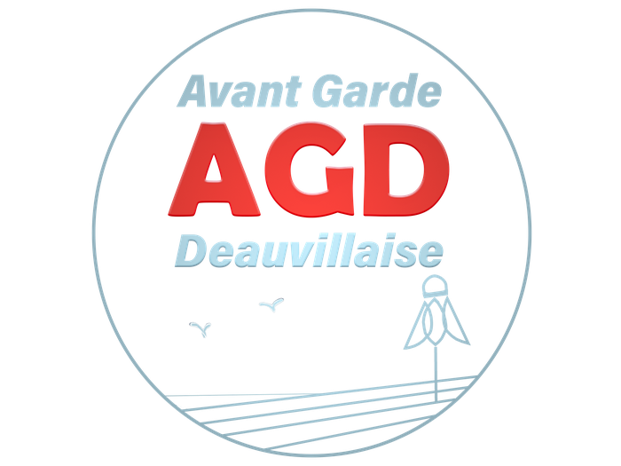 Logo officiel AG Deauville Badminton